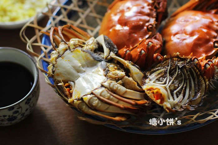 清蒸大闸蟹