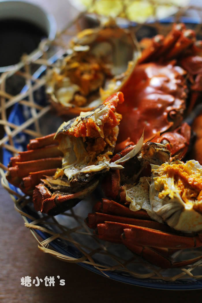 清蒸大闸蟹
