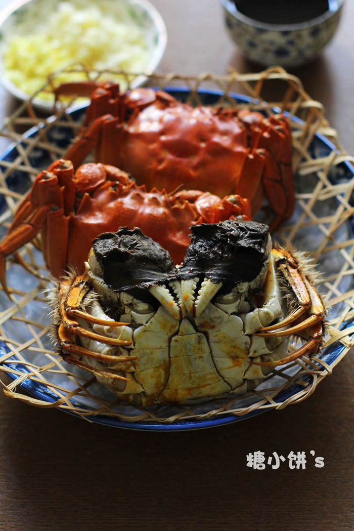 清蒸大闸蟹
