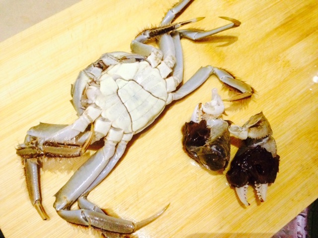 香辣酱炒大闸蟹