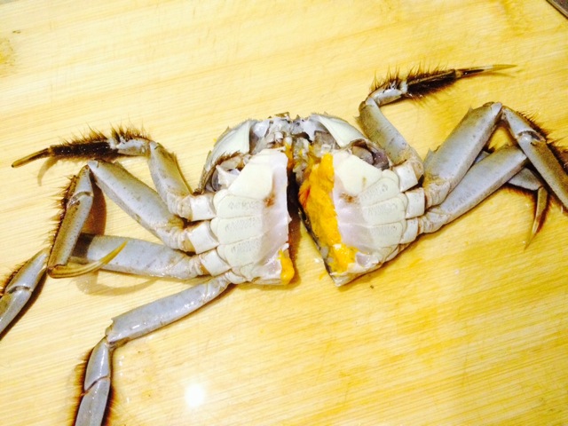 香辣酱炒大闸蟹