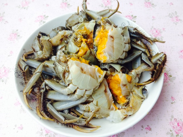 香辣酱炒大闸蟹