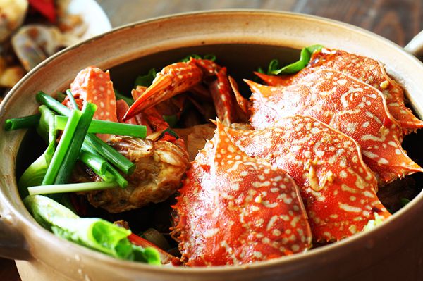 菜男醉锅花蟹