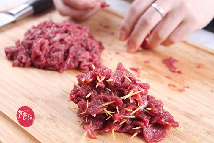 牙签牛肉