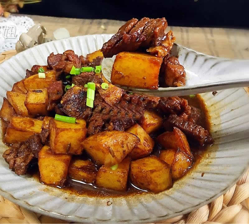 土豆烧牛肉