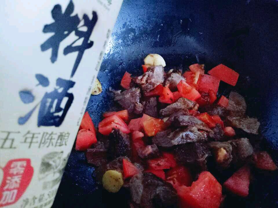 番茄土豆炖牛肉