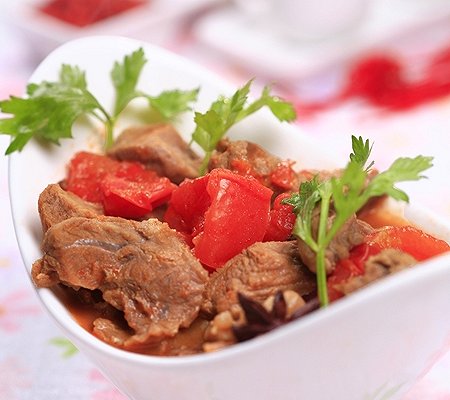 西红柿炖牛腩