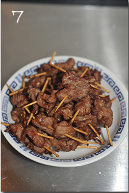 孜然牙签牛肉