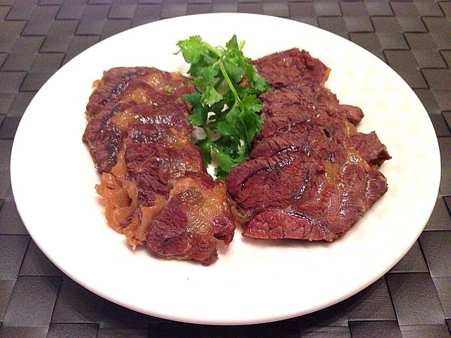 家庭卤水牛肉的制作