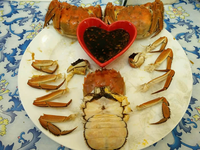 清蒸螃蟹的清洗