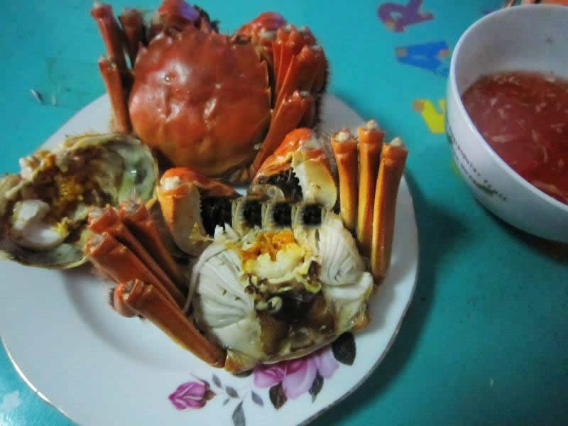 清蒸螃蟹