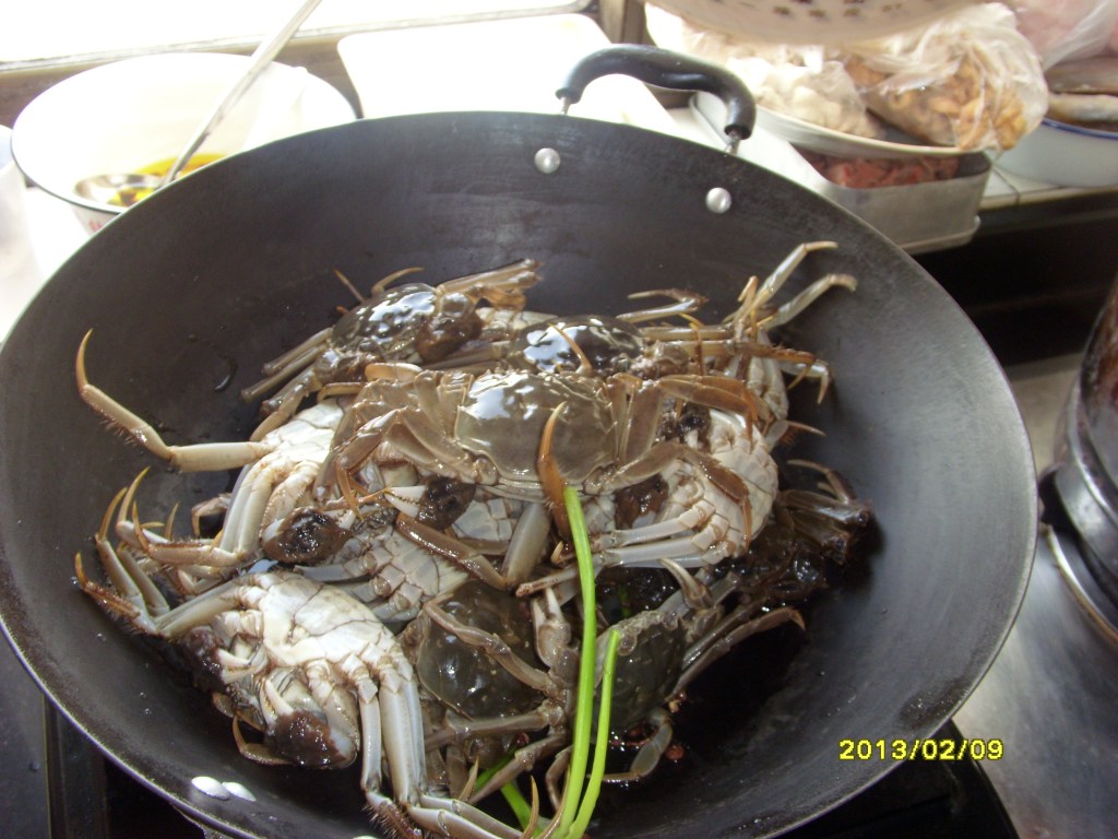 清蒸螃蟹