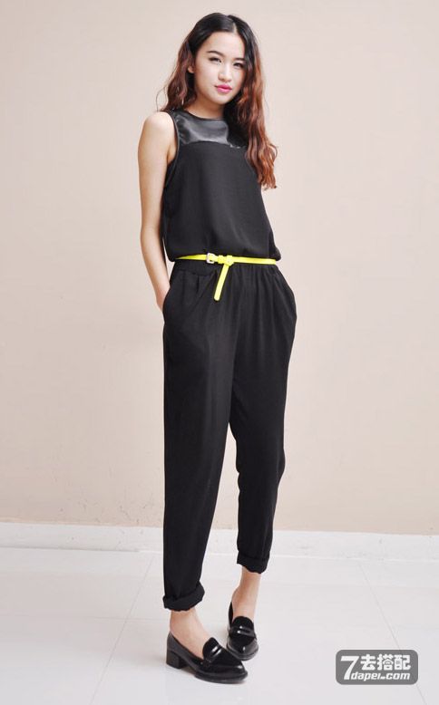 春季服饰如何显高+显气质范搭配？