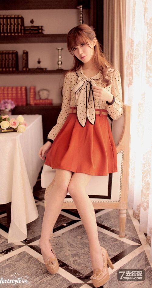 2013春季甜美范+小清新怎么搭配？