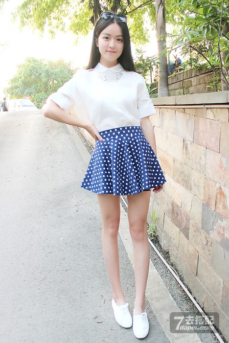 夏天+如何搭配才能穿出小清新呢？夏季小清新示范搭