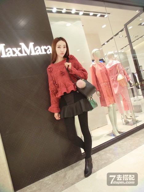 初秋+怎么穿搭才显淑女甜美范呢？