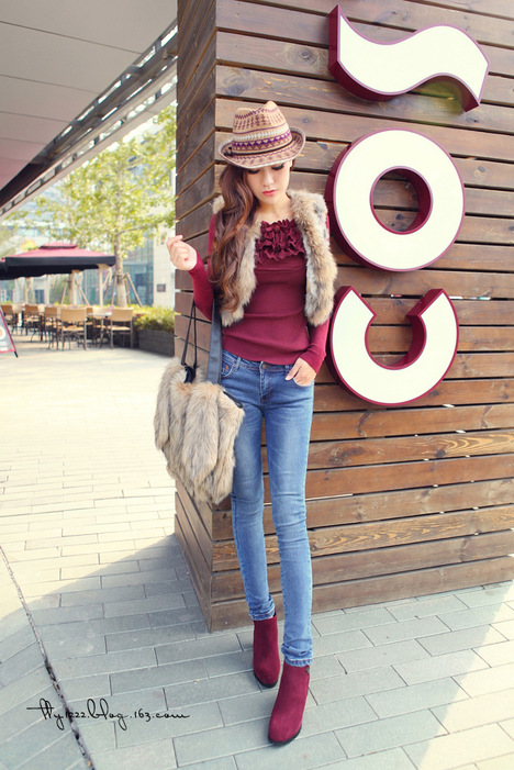 秋天矮个子穿什么才显腿细腿长？铅笔裤+长衫搭 温暖过秋冬