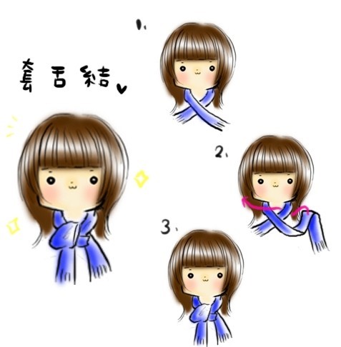 10种最受欢迎的漂亮围巾系法 围巾示范搭（组图）