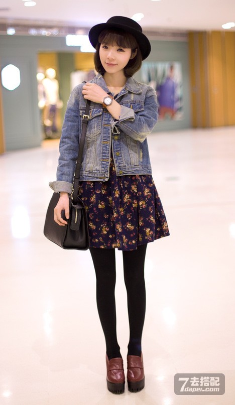 怎么搭配牛仔显个子高？矮个子牛仔示范搭，显个子~