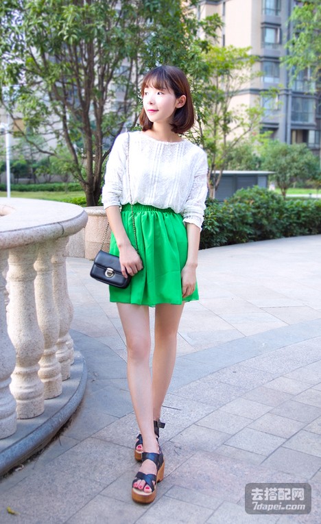 1米55如何穿搭出1米63的身材呢？春季显高示范搭