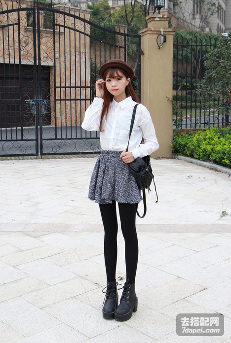 春季+显瘦身材 拉长细腿~美美~