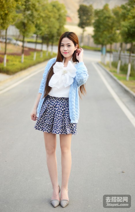 春天+如何搭配才能穿出小清新呢？唯美出街~