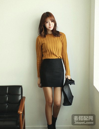 春天+怎么穿搭才显淑女甜美范呢？韩国妹纸来示范