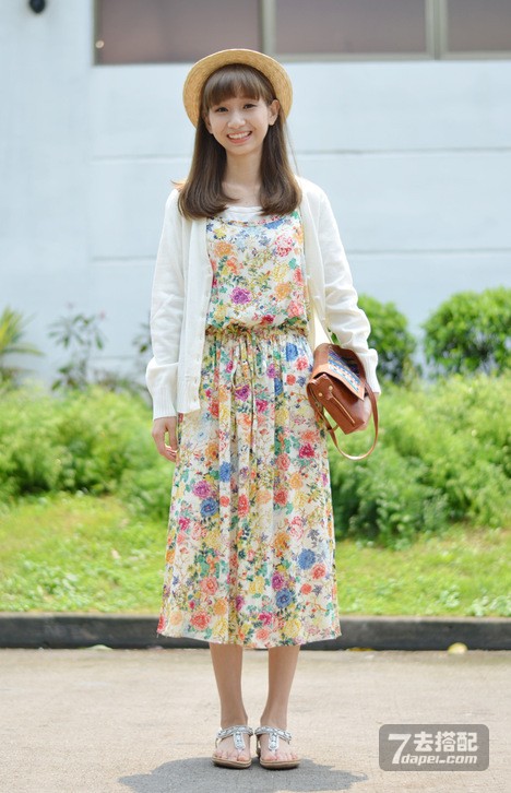 夏天+如何搭配才显甜美小清新呢？
