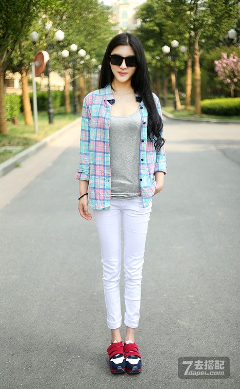 夏天+如何搭配才显甜美小清新呢？